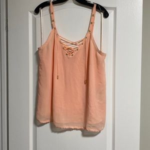 Guess pink camisole